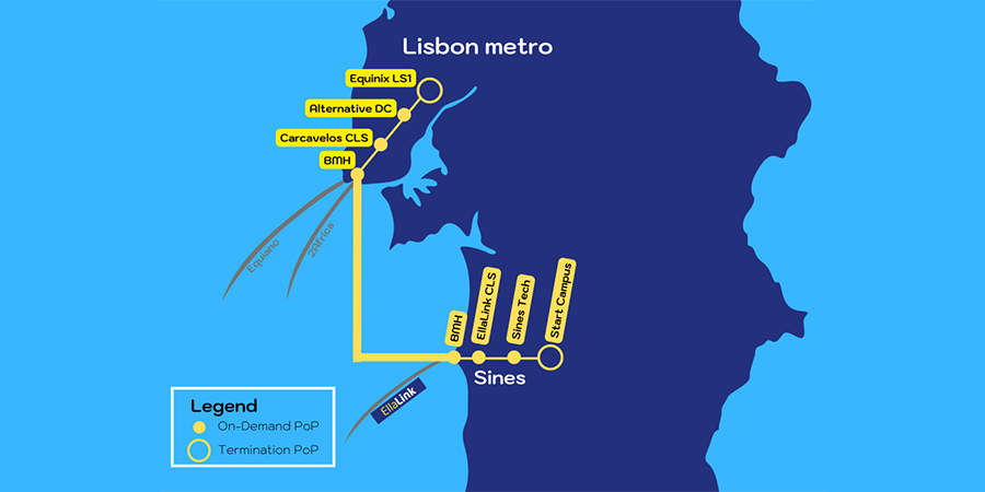 EllaLink cable connects Europe to South America
